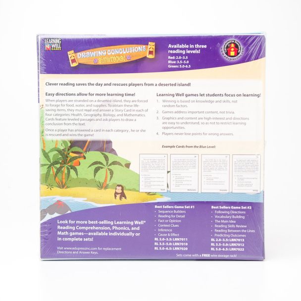 Learning Well Games Reading Skills: Drawing Conclusions Shipwrecked