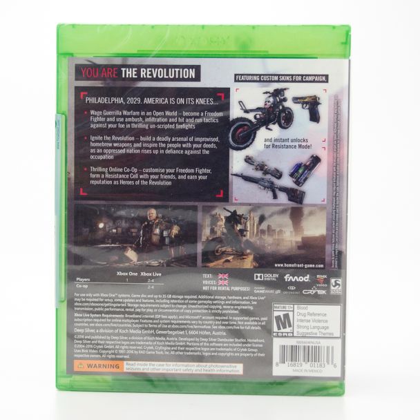 Homefront The Revolution for Microsoft Xbox One