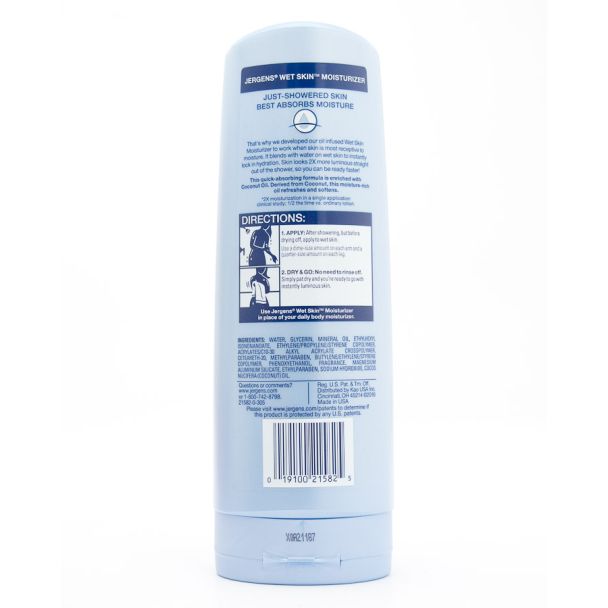 Jergens Wet Skin Moisturizer with Refreshing Coconut Oil 10 fl oz