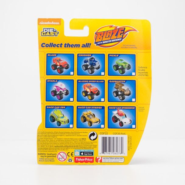 Fisher-Price Nickelodeon Blaze and the Monster Machines Crusher Diecast Truck