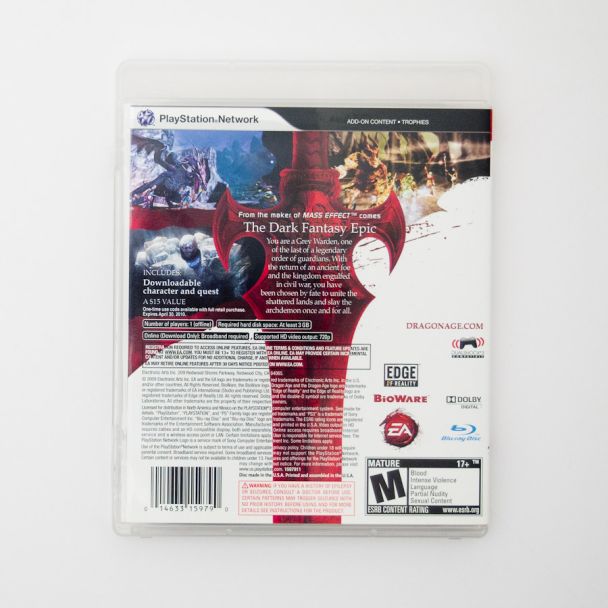 Dragon Age: Origins for Sony PlayStation 3