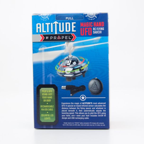 Propel RC Altitude Magic Hand UFO RC Flying Saucer Blue