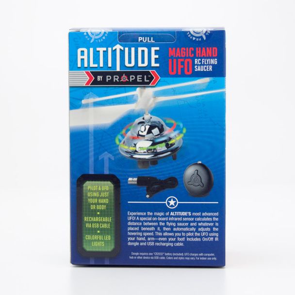 Propel RC Altitude Magic Hand UFO RC Flying Saucer Blue