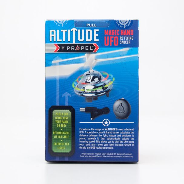 Propel RC Altitude Magic Hand UFO RC Flying Saucer Red