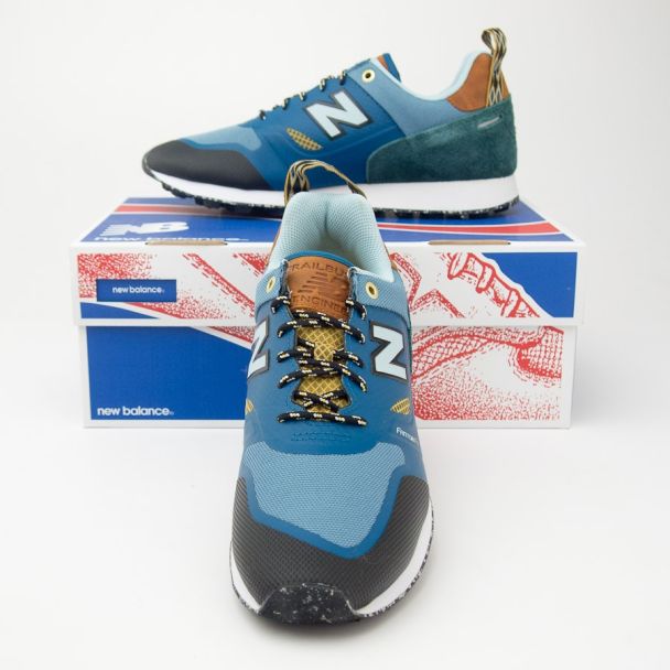 New Balance Men's Re-Engineered Trailbuster Running Shoe TBTFOT in Castaway
