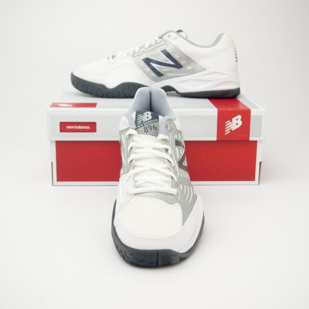 New Balance Men's 896v1 Court Tennis Shoes MC896WB1 in White