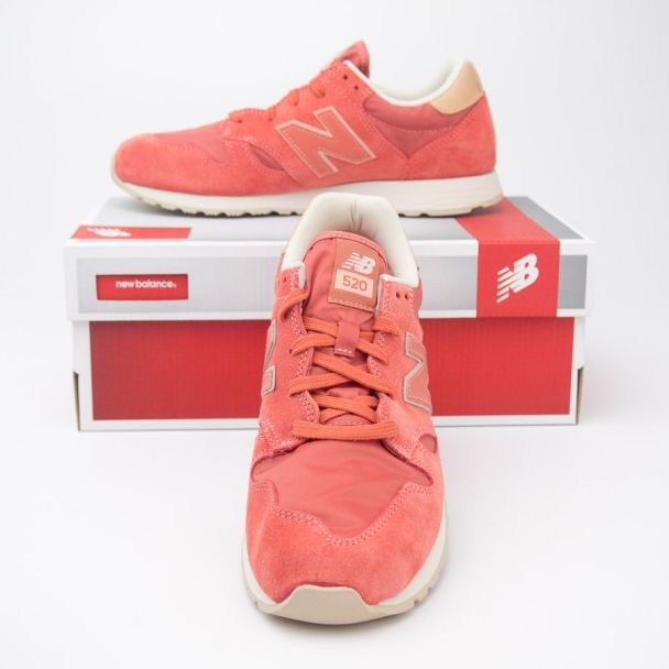 New Balance Women's 520 Classics Running Shoes WL520BC in Copper Rose