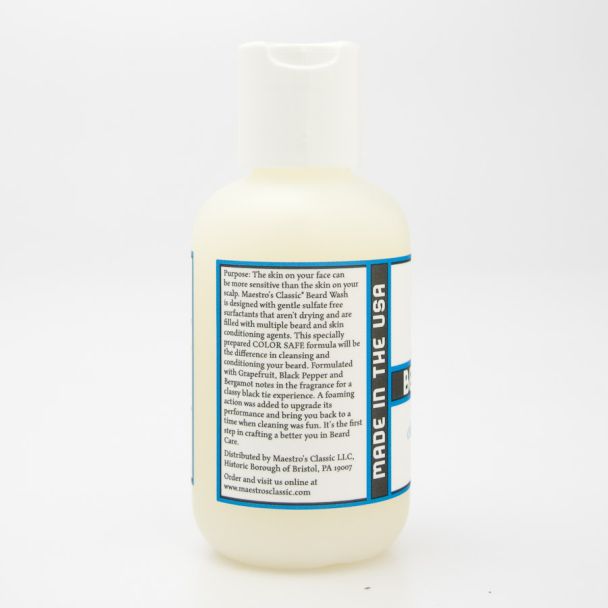 Maestro's Mark of a Man Blend Aromatic Beard Wash 4 fl oz