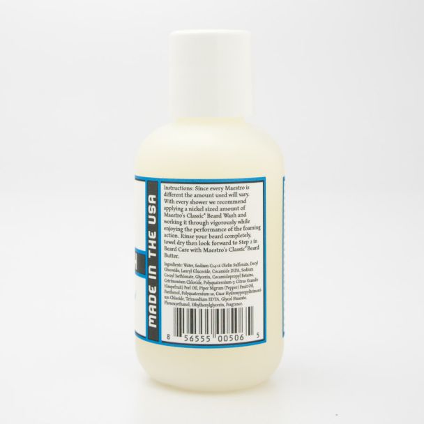 Maestro's Mark of a Man Blend Aromatic Beard Wash 4 fl oz