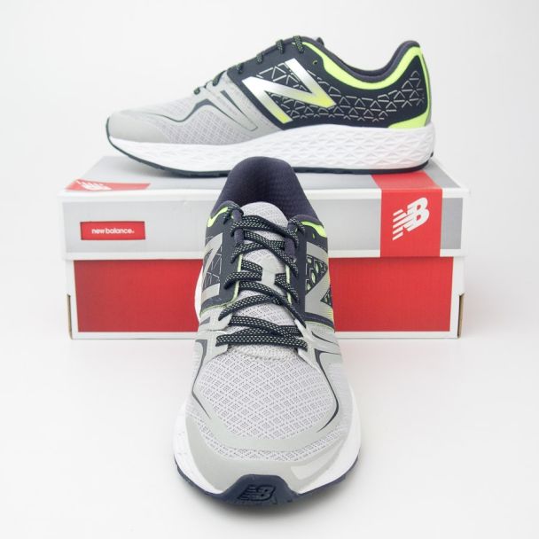 New Balance Men's Fresh Foam Vongo Stability Running Shoes MVNGOWG in Grey