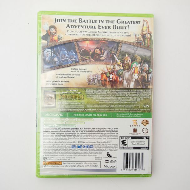 LEGO The Lord of the Rings for Microsoft Xbox 360