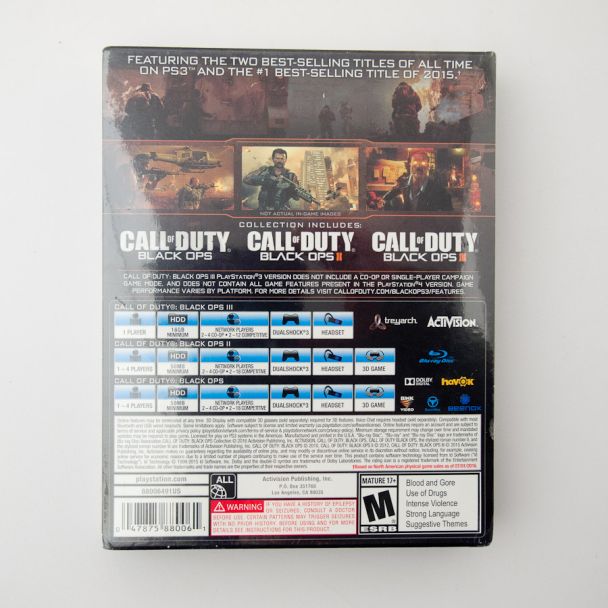 Call of Duty Black Ops Collection for Sony PlayStation 3