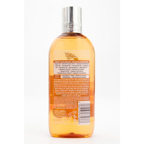 Organic Doctor Haircare Moroccan Argan Oil Shampoo 9 fl oz