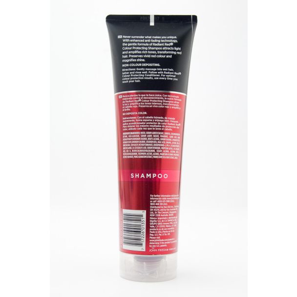 John Frieda Radiant Red Colour Protecting Shampoo 8.45 fl oz