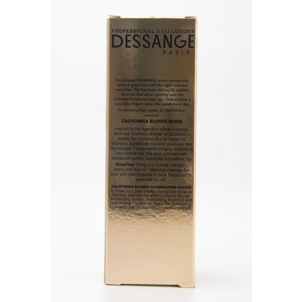 Dessange California Blonde Illuminating System Elixir Leave-in Treatment 3.4 fl oz