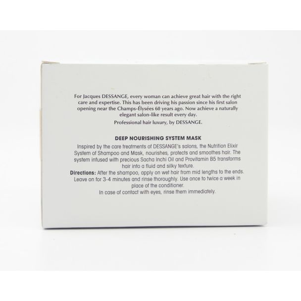 Dessange Nutrition Elixir Deep Nourishing System Mask 8.5 fl oz