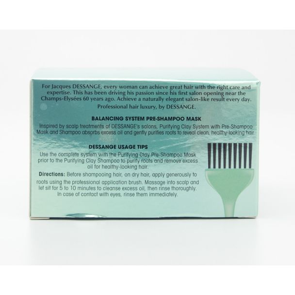 Dessange Purifying Clay Balancing System Pre-Shampoo Mask 5.1 fl oz