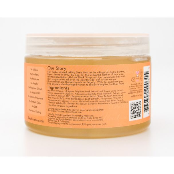 Shea Moisture Coconut & Hibiscus Curling Gel Souffle 12 oz