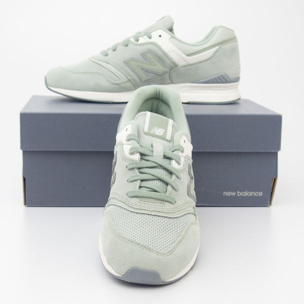 New Balance Women's 697 Classics Running Shoes WL697CO in Mint Green