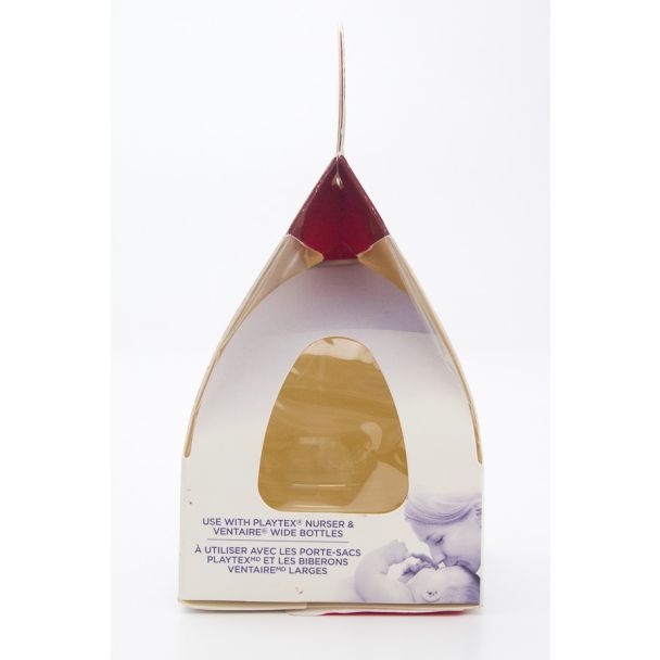 Playtex PlayTex NaturaLatch 2 Silicone Nipples - Medium - 3 M +