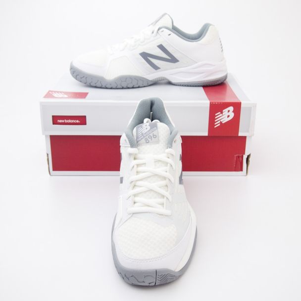 New Balance Women's 896v1 Court/Tennis Stability Shoes WC896WB1 in White