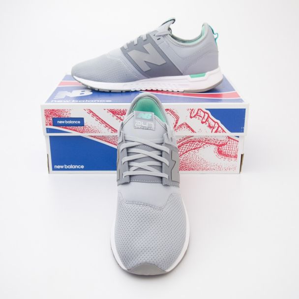 New Balance Women's 247 Classics Running Shoes WRL247FC in Silver Mink