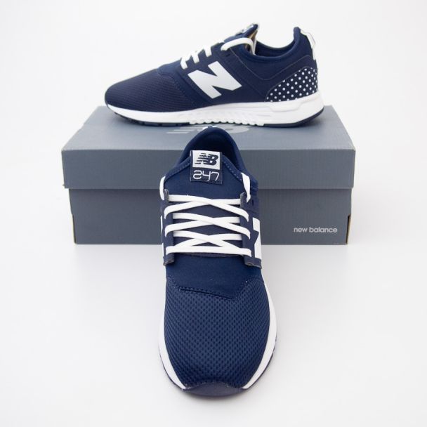 New Balance Women's 247 Classics Running Shoes WRL247PD in Navy