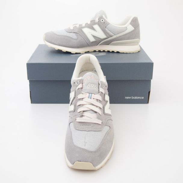 New Balance Women's 696 Classics Running Shoes WL696YC in Grey