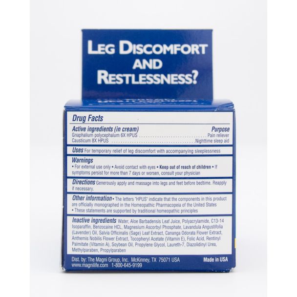 Magnilife Relaxing Leg Cream net wt 4 oz