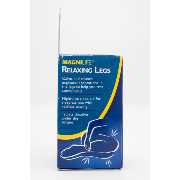 Magnilife Relaxing Legs Pain Reliever Nighttime Sleep Aid 125 Dissolving Tablets