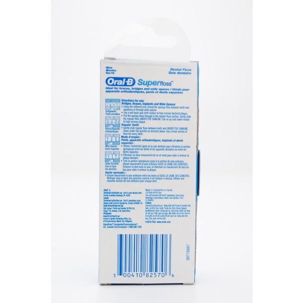 Oral-B Super Floss 50 Pre-Cut Strands