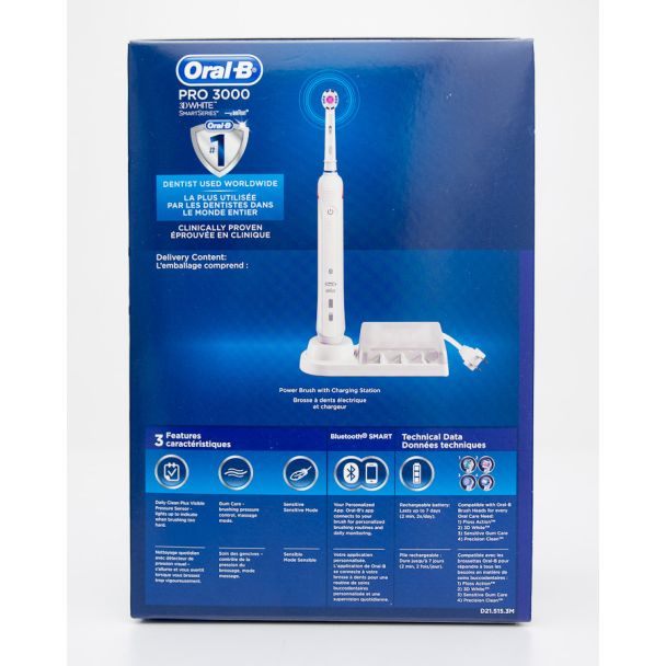 Oral-B Pro 3000 3D White Smart Series Electronic Toothbrush