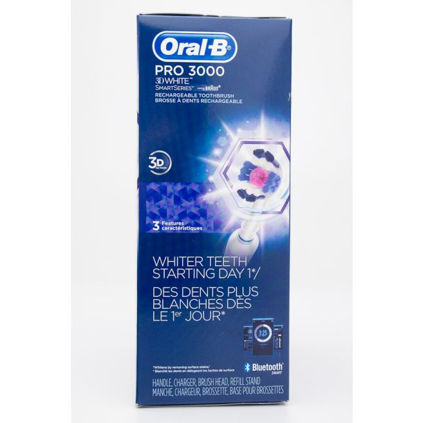 Oral-B Pro 3000 3D White Smart Series Electronic Toothbrush
