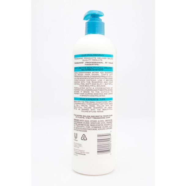 Tresemme Expert Step 1 Beauty-Full Volume Reverse System Pre-Wash Conditioner 16.5 fl oz