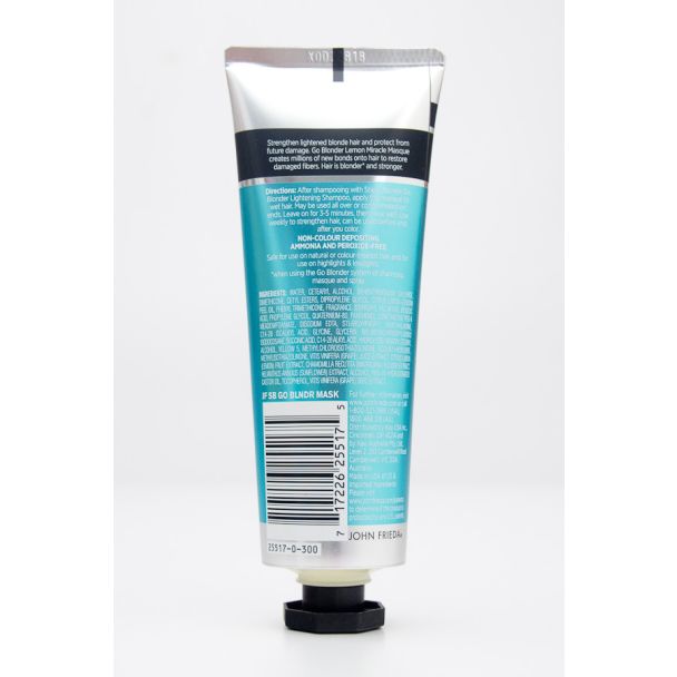 John Frieda Go Blonder Lemon Miracle Masque 3.5 fl oz