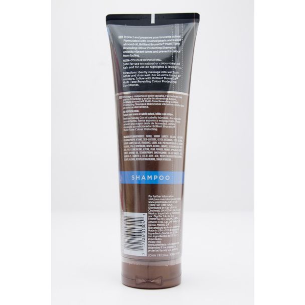 John Frieda Brilliant Brunette Multi-Tone Revealing Colour Protecting Shampoo 8.45 fl oz