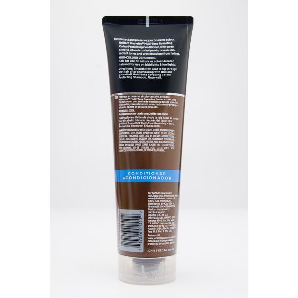 John Frieda Brilliant Brunette Multi-Tone Revealing Colour Protecting Conditioner 8.45 fl oz