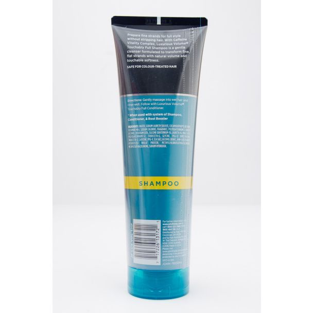 John Frieda Luxurious Volume Touchably Full Shampoo for Fine Hair 8.45 fl oz