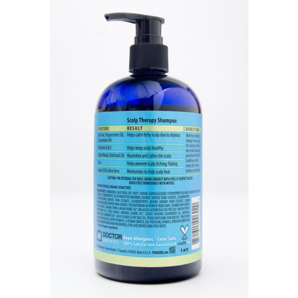 Pura d'Or Scalp Therapy Shampoo 16 fl oz