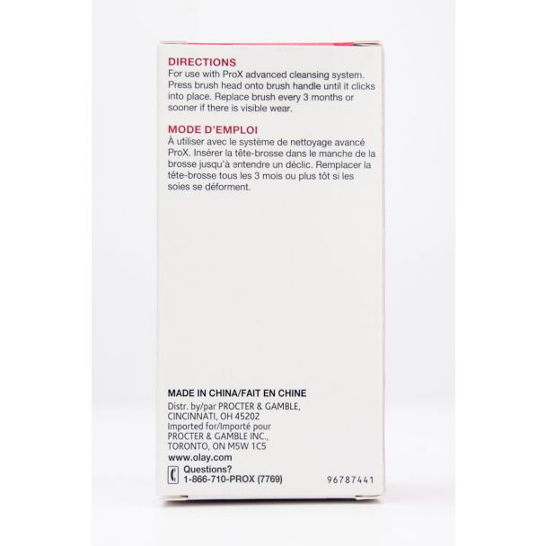 Olay ProX Replacement Brush Heads 2 Soft Bristle Brush Heads