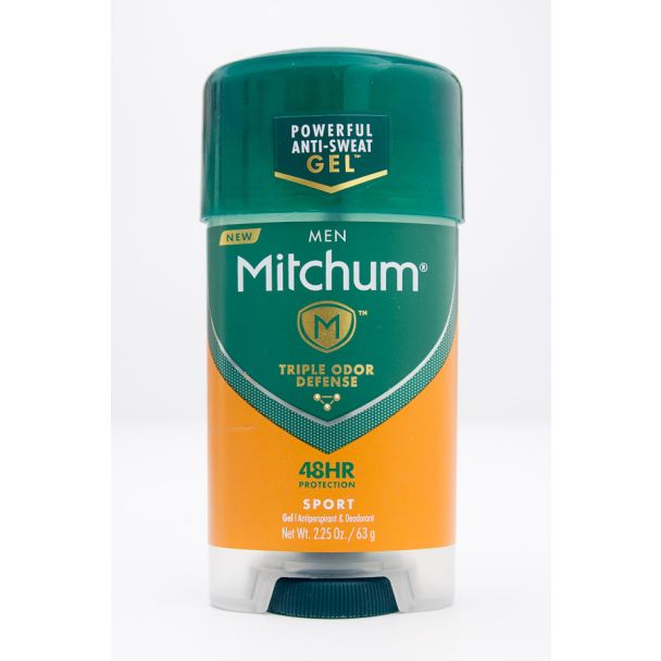 Mitchum Men's Triple Odor Defense Sport Gel Antiperspirant & Deodorant net wt 2.25 oz