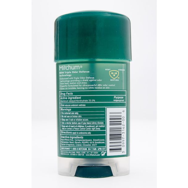 Mitchum Men's Triple Odor Defense Sport Gel Antiperspirant & Deodorant net wt 2.25 oz