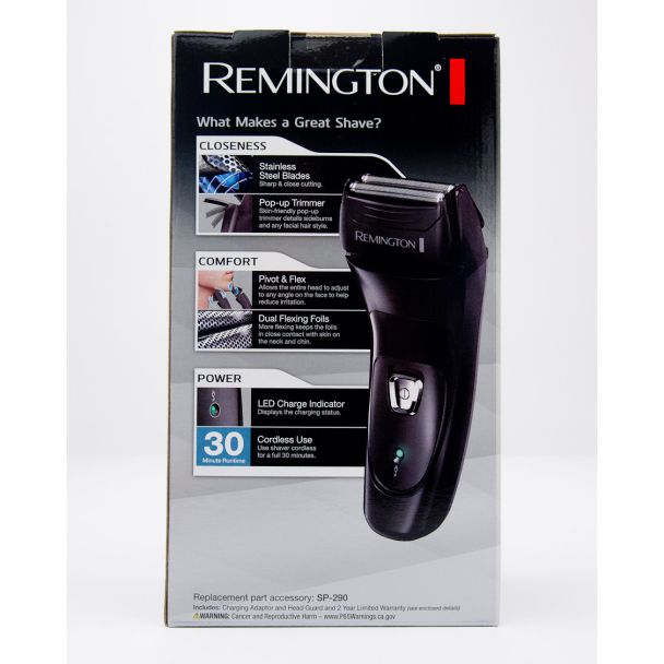 Remington F3 Power Series Pivot & Flex Technology Rechargeable Cordless Shaver 