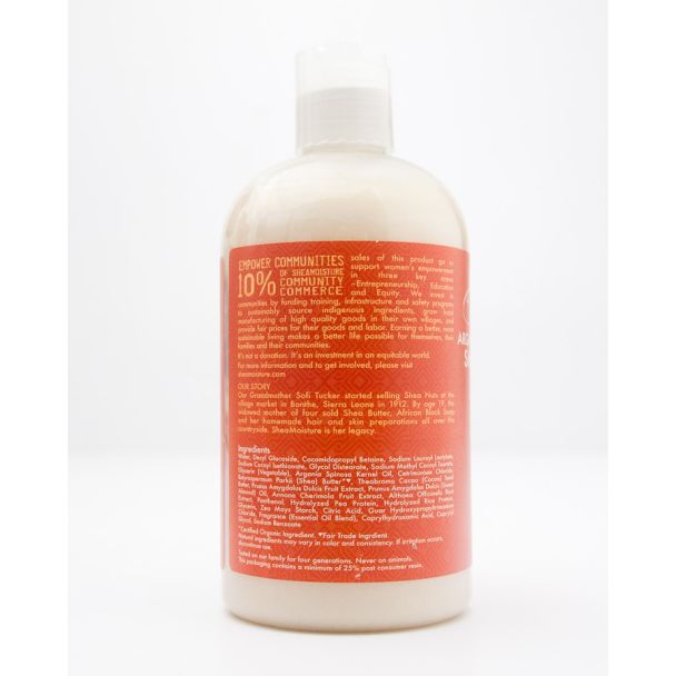 Shea Moisture Argan Oil & Almond Milk Smooth & Tame Shampoo 13 fl oz