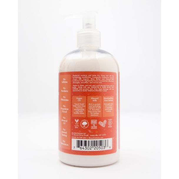 Shea Moisture Argan Oil & Almond Milk Smooth & Tame Conditioner 13 fl oz
