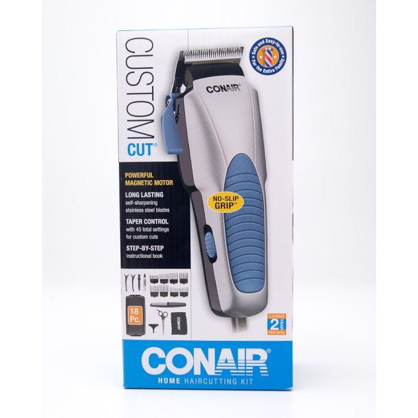 Conair Custom Cut Home Hair Cutting Kit HC244NGBV 18 Pieces