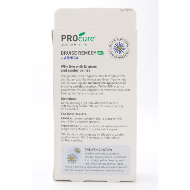 Procure Bruise Remedy Gel + Arnica Montana 2 fl oz