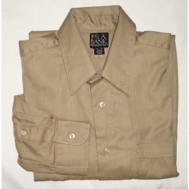 Jos A Bank Regular Fit Dress Shirt Men's 15-32