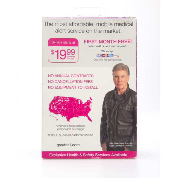 GreatCall 5Star Splash Waterproof Urgent Response Device