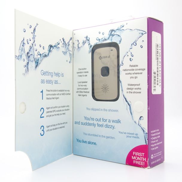 GreatCall 5Star Splash Waterproof Urgent Response Device